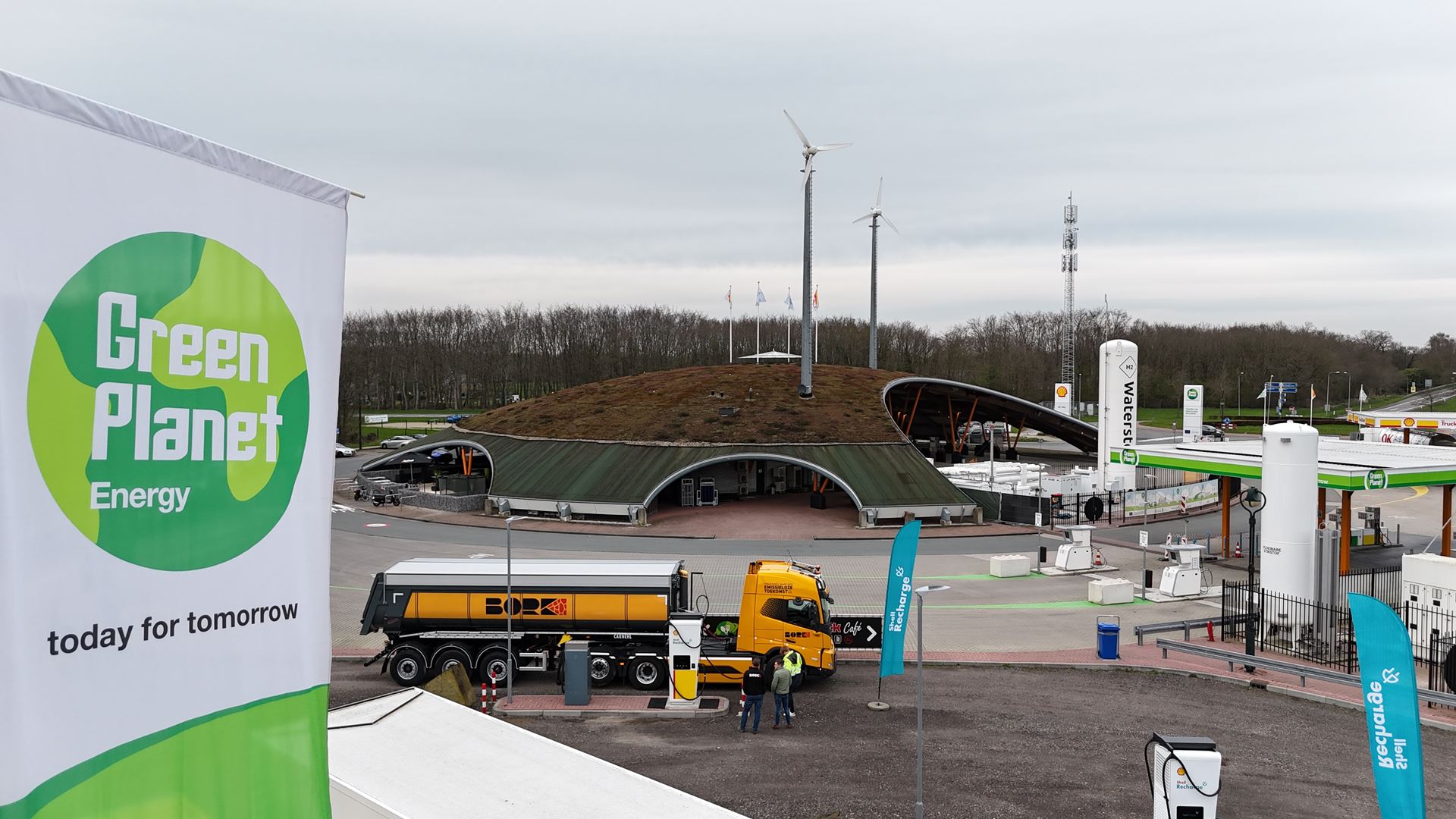 Multifuel tankstation Green Planet in Pesse